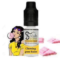 Chewing-gum fraise 10ml Solub Aroma